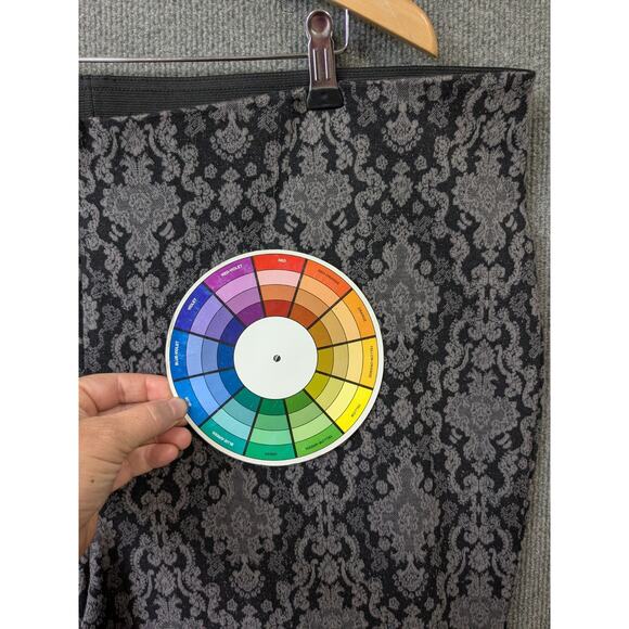 Soft Surroundings Pants Womens 2X Paisley Slight Flare Pull On Stretch Bootcut - Picture 3 of 12